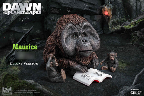 Dawn of the Planet of the Apes Maurice Deluxe Edition Deformed Style Statue