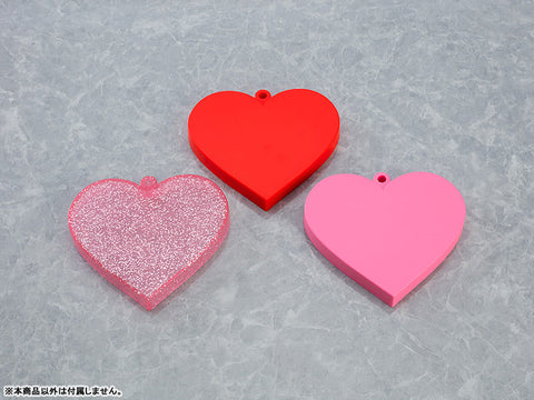 Nendoroid More Heart Base (Pink Glitter)