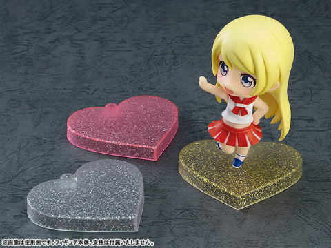 Nendoroid More Heart Base (Silver Glitter)