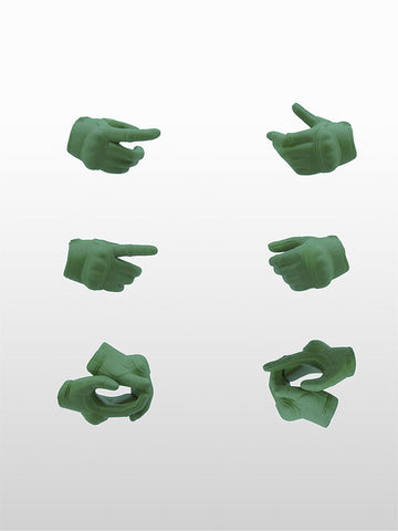 Little Armory (LA-OP07) - figma Tactical Glove 2 Revolver Set - Green (Tomytec)