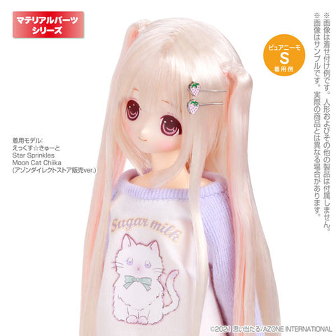 1/6 Pure Neemo Wear Doll Hair Pin - Strawberry - Pink Strawberry (DOLL ACCESSORY)