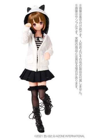 1/6 Pure Neemo Wear PNM Lace Tulle Socks Black (DOLL ACCESSORY)