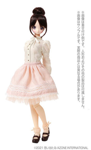 1/6 Pure Neemo Wear PNM Classical Blouse & Camisole set Beige (DOLL ACCESSORY)