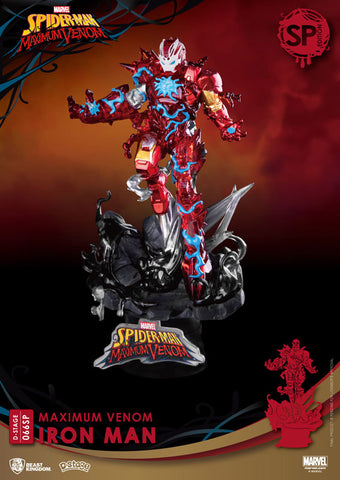 D Stage #066SP "Spider-Man: Maximum Venom" Iron Man (Venom Ver./ Special Edition)
