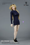 1/6 Female Outfit Side Zipper Tight Skirt D (DOLL ACCESSORY)