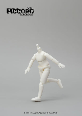 PICCODO Series BODY10 Deformed Doll Body PIC-D002PW Pure Whity