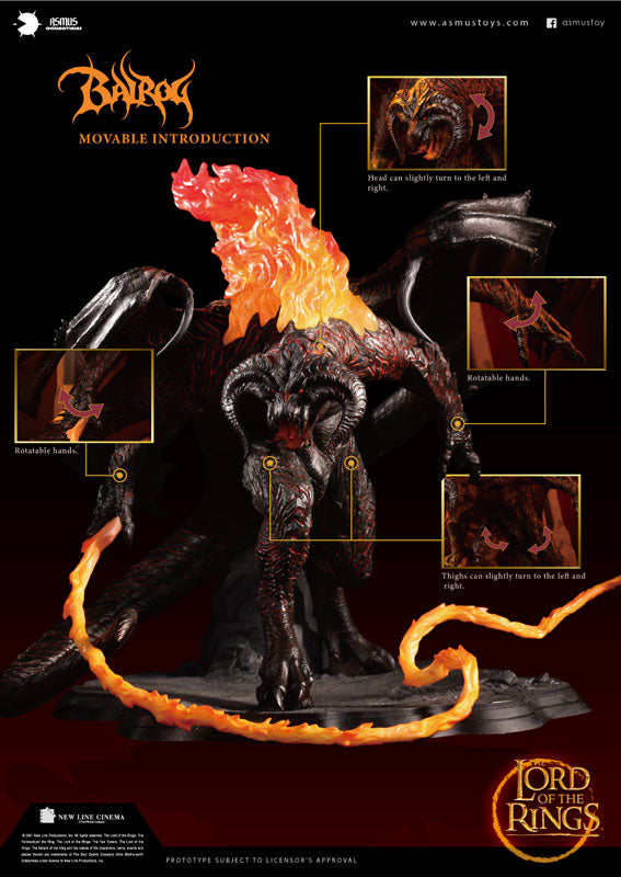 The Lord of the Rings 1/8 Figure Balrog - Solaris Japan