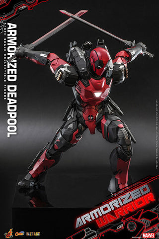 Deadpool - Comic Masterpiece Diecast - Marvel Comics - 1/6- Armorized Warrior Collection - Armorized Deadpool (Hot Toys)