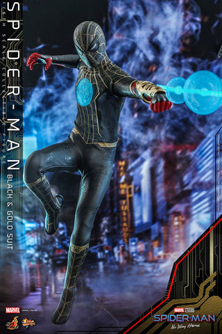 Spider Man - Movie Masterpiece - Spider Man - 1/6 - Black & Gold Suit Ver. (Hot Toys)