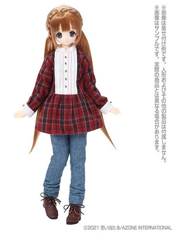 1/6 Pure Neemo Wear Komorebimori's Clothing Shop PNS Skinny Denim Pants Indigo (DOLL ACCESSORY)