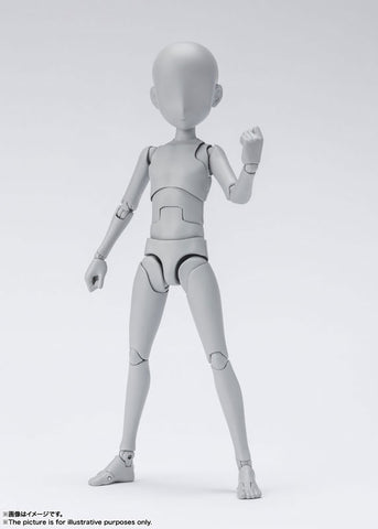 S.H.Figuarts Body-kun -Sugimori Ken- Edition DX SET (Gray Color Ver.)