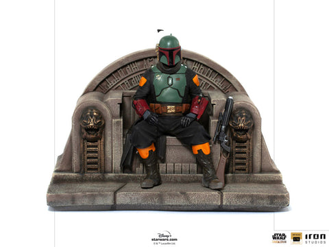 Mandalorian Statue "Deluxe Art Scale" 1/10 Boba Fett (Throne)