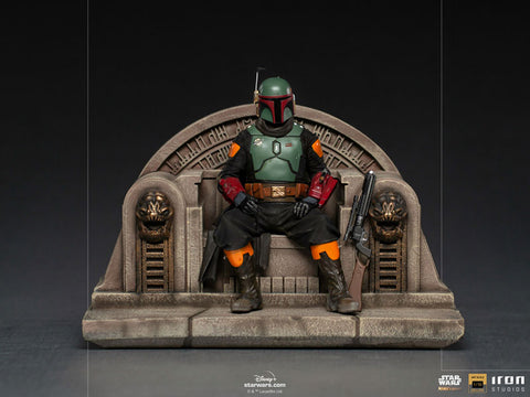 Mandalorian Statue "Deluxe Art Scale" 1/10 Boba Fett (Throne)