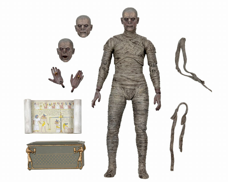Universal Monster / The Mummy: Imhotep 7 Inch Action Figure Color