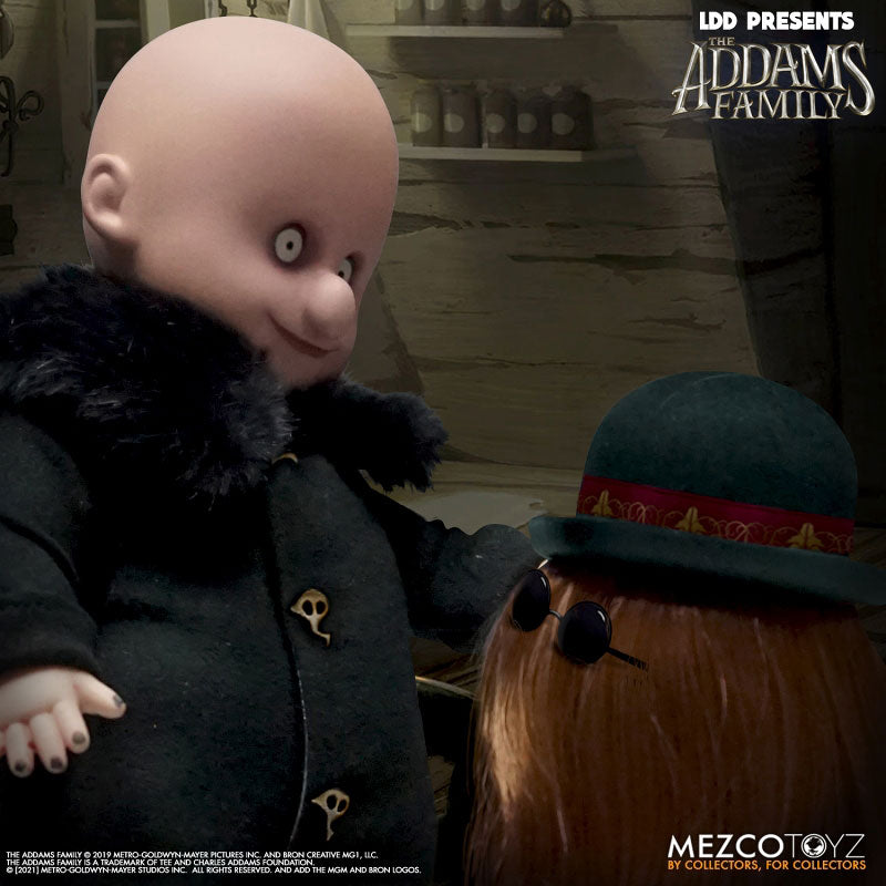 Living Dead Dolls / The Addams Family: Fester & Cousin Itt 2PK