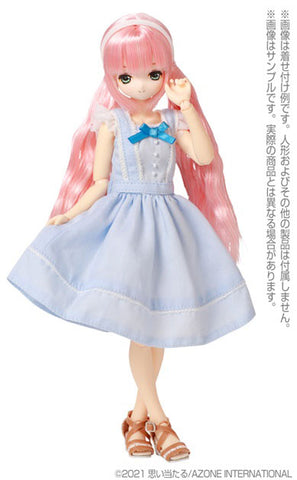 1/6 Pure Neemo Wear PNS Summer Girl's One-piece Dress Saxe Blue (DOLL ACCESSORY)