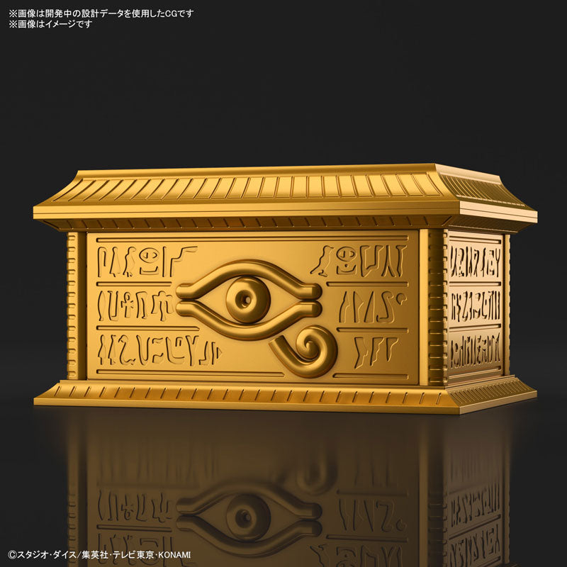 yugioh gold deck box Bandai Ultimagear Millennium Puzzle Gold Sarcophagus 'Yu-Gi-Oh!'
