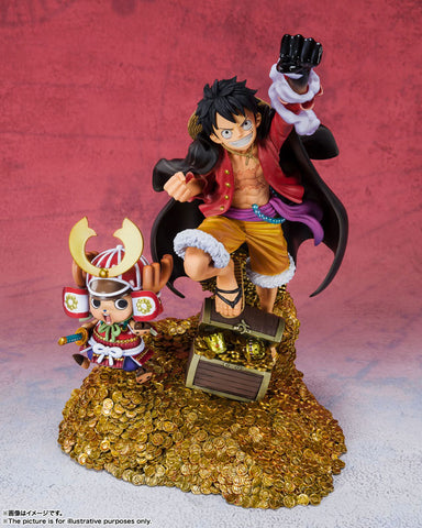 Figuarts ZERO Monkey D. Luffy -WT100 Commemoration Eichiro Oda New Illustration 100 Famous Views and Pirates- "ONE PIECE"