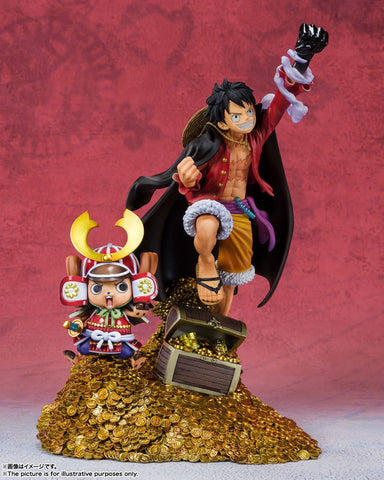 Figuarts ZERO Monkey D. Luffy -WT100 Commemoration Eichiro Oda New Illustration 100 Famous Views and Pirates- "ONE PIECE"