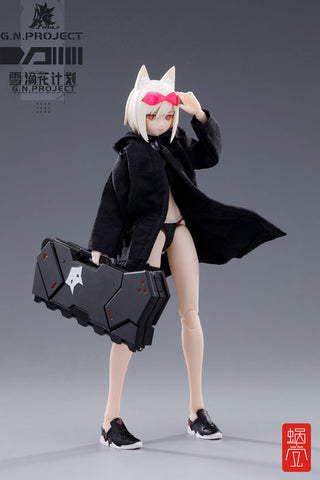 "G.N.PROJECT" Uncoded Jinrou Alternative Swimsuit Base Body, Equipment Set Complete Model Action Figure