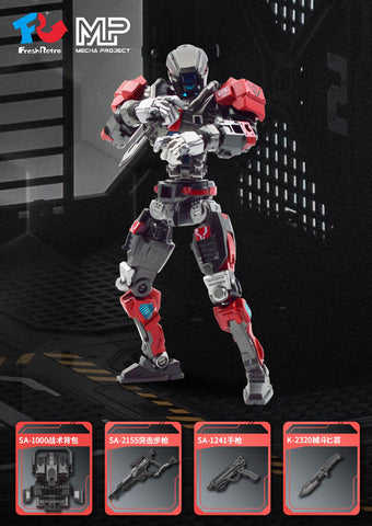 MECHA PROJECT - MP-03 Special Attack Model Mecha Soldier - 1/18 (FRESH RETRO)