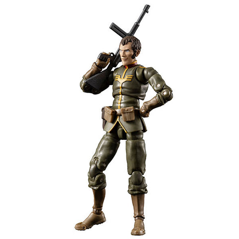 G.M.G. Mobile Suit Gundam - Zeon Army 08 V-SP - Normal Soldier & Zeon Army Soldier Motorcycle (Megahouse)