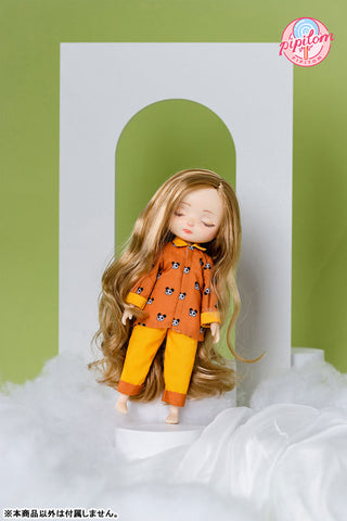 Bobee - Happy at Home - Orange Panda Pajamas - 1/8 (PIPITOM)