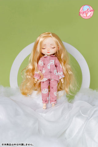 Bobee - Happy at Home - Pink Rabbit Pajamas - 1/8 (PIPITOM)