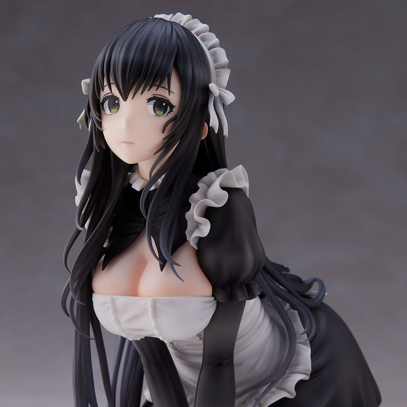 人気ブランドの 黒髪メイド』 羽織イオ(フィギュア) by illustration 模型製作用品