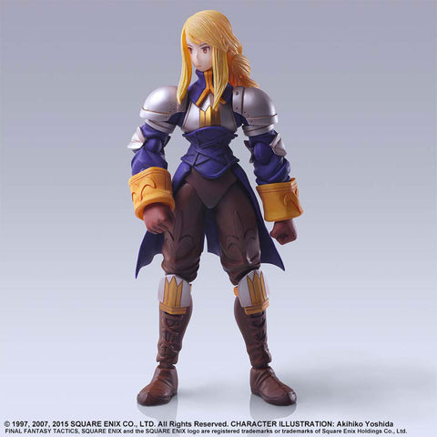 Final Fantasy Tactics - Final Fantasy Tactics: Shishi Sensou - Agrias Oaks - Bring Arts (Square Enix)