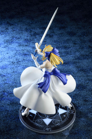 Fate/Stay Night Unlimited Blade Works - Altria Pendragon - 1/8 - Saber, Shiro Dress Ver., Renewal Ver. (Bell Fine)