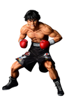 Hajime no Ippo - Takamura Mamoru - Fighting Pose - Damage EX Ver. (Orca Toys)