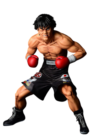 Hajime no Ippo - Takamura Mamoru - Fighting Pose - Damage EX Ver. (Orca Toys)