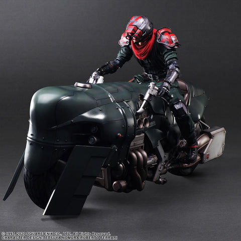 Final Fantasy VII Remake - Keibihei - Play Arts Kai - & Bike Set (Square Enix)