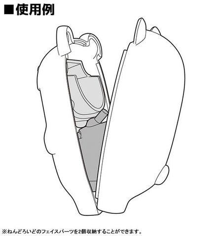 Nendoroid More - Nendoroid More: Face Parts Case - Shark (Good Smile Company)