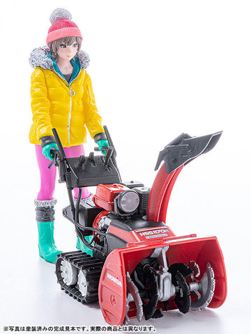 PLAMAX MF-62 - Minimum factory - Minori with Honda - Small Snow Plow - HSS1170n JX - 1/20 (Max Factory)
