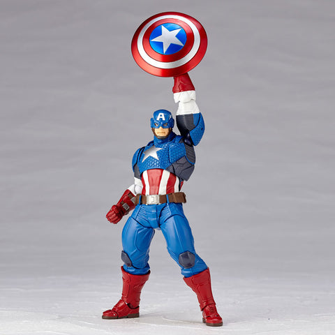 Captain America - Amazing Yamaguchi No.007 - Revoltech (Kaiyodo)