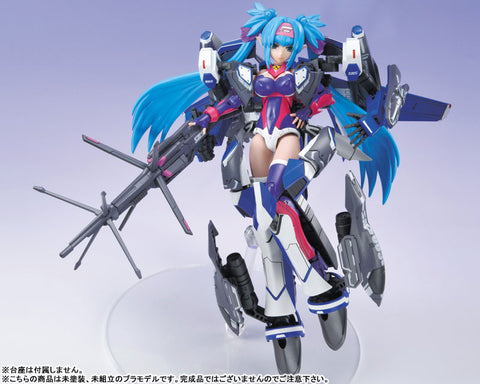 Macross Frontier - Klan Klang - Aoshima Character Kit Selection (MC-07) - V.F.G. - VF-25G Super Messiah - Model Kit - 2022 Re-release (Aoshima)