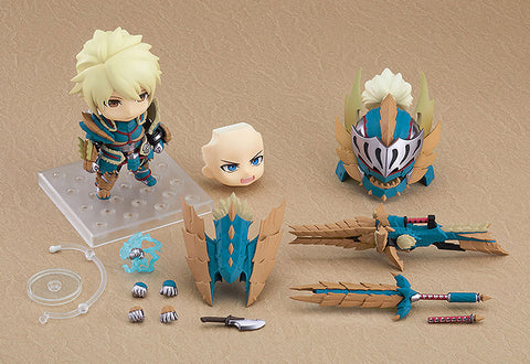 Monster Hunter World - Hunter - Nendoroid #1421-DX - Male Zinogre Alpha Armor DX Ver. (Good Smile Company)