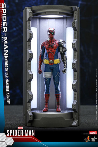 Video Game Masterpiece COMPACT Spider-Man (Cyborg Spider-Man Suit / Suit's Hanger)