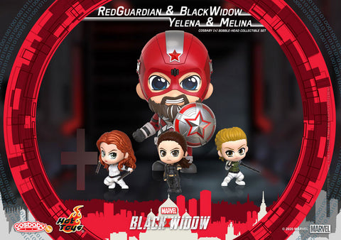 CosBaby Black Widow [Size S] Red Guardian & Black Widow & Yelena & Melina (4 Figures Set)