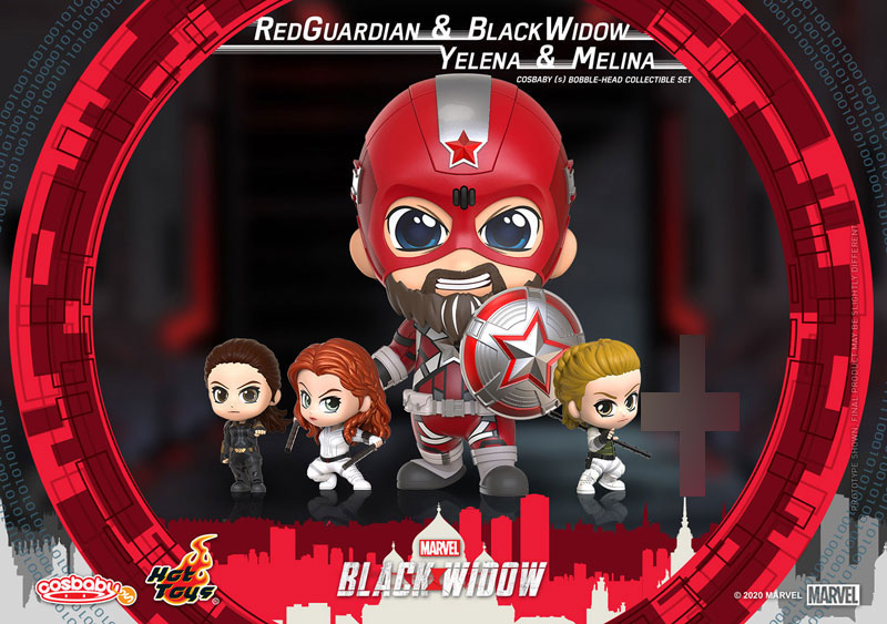 Black Widow, Red Guardian, Yelena Belova Funko Pops