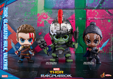 CosBaby Thor: Ragnarok Size S Thor & Hulk (Gladiator/Metallic) & Valkyrie 3Item Set