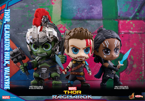 CosBaby Thor: Ragnarok Size S Thor & Hulk (Gladiator/Metallic) & Valkyrie 3Item Set