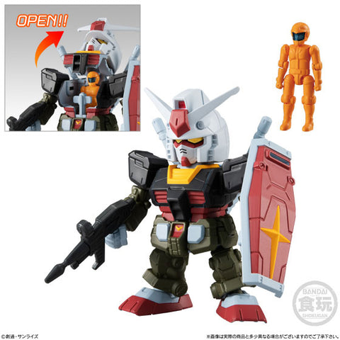 Kidou Senshi Gundam - RX-78-2 Gundam - Bandai Shokugan - Candy Toy - Micro Wars SP - Mobile Suit Gundam Micro Wars - Real Type Color (Bandai)