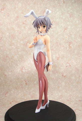 Suzumiya Haruhi no Yuuutsu - Nagato Yuki - 1/6 - Bunny Girl Ver. White Bunny Ver. (Atelier Sai)