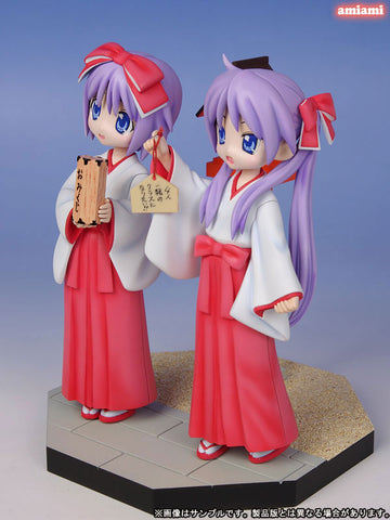 Lucky Star - Kagami & Tsukasa Hiiragi Hatsumoude Set Miyazawa Models Limited Distribution Edition