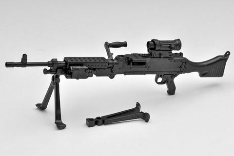 LittleArmory LA002 1/12 M240B Type Plastic Model