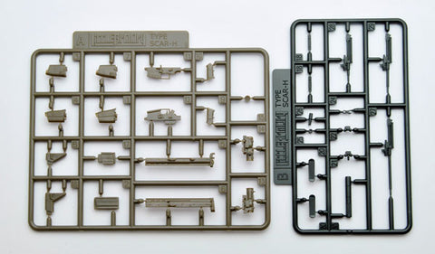 LittleArmory LA003 1/12 SCAR-H Type Plastic Model