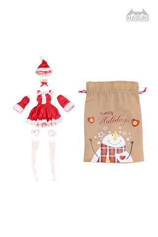 Doll Costume - CS-003 - Santa Cos Set (HASUKI)